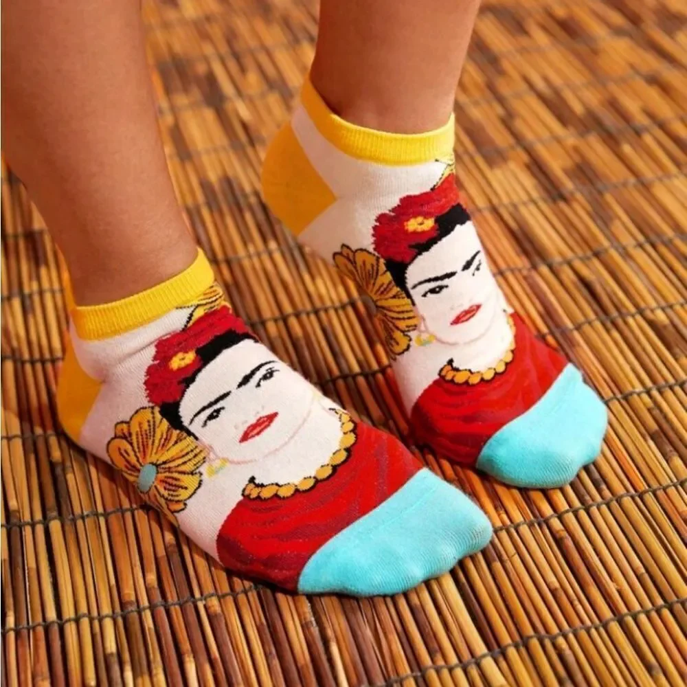 Frida Kahlo Ankle Socks